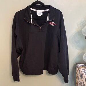 Champion Black Half-Zip Pullover